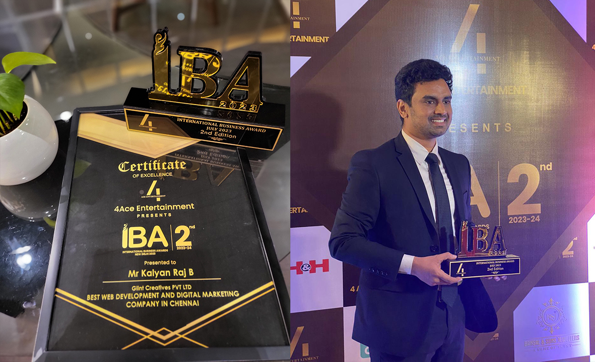 IBA 2023 certificate and trophy New Delhi