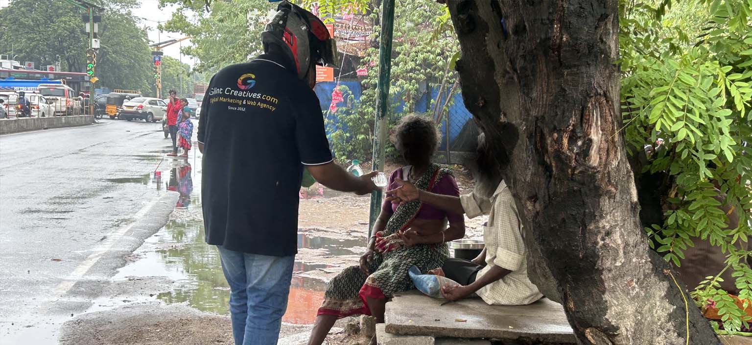 CSR Activities Chennai June 2026 – Food Distribution & Community Support by Glint Creatives
