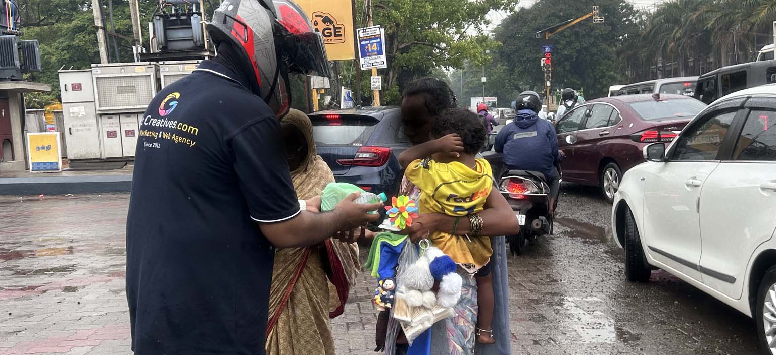 CSR Activities Chennai June 2026 – Food Distribution & Community Support by Glint Creatives