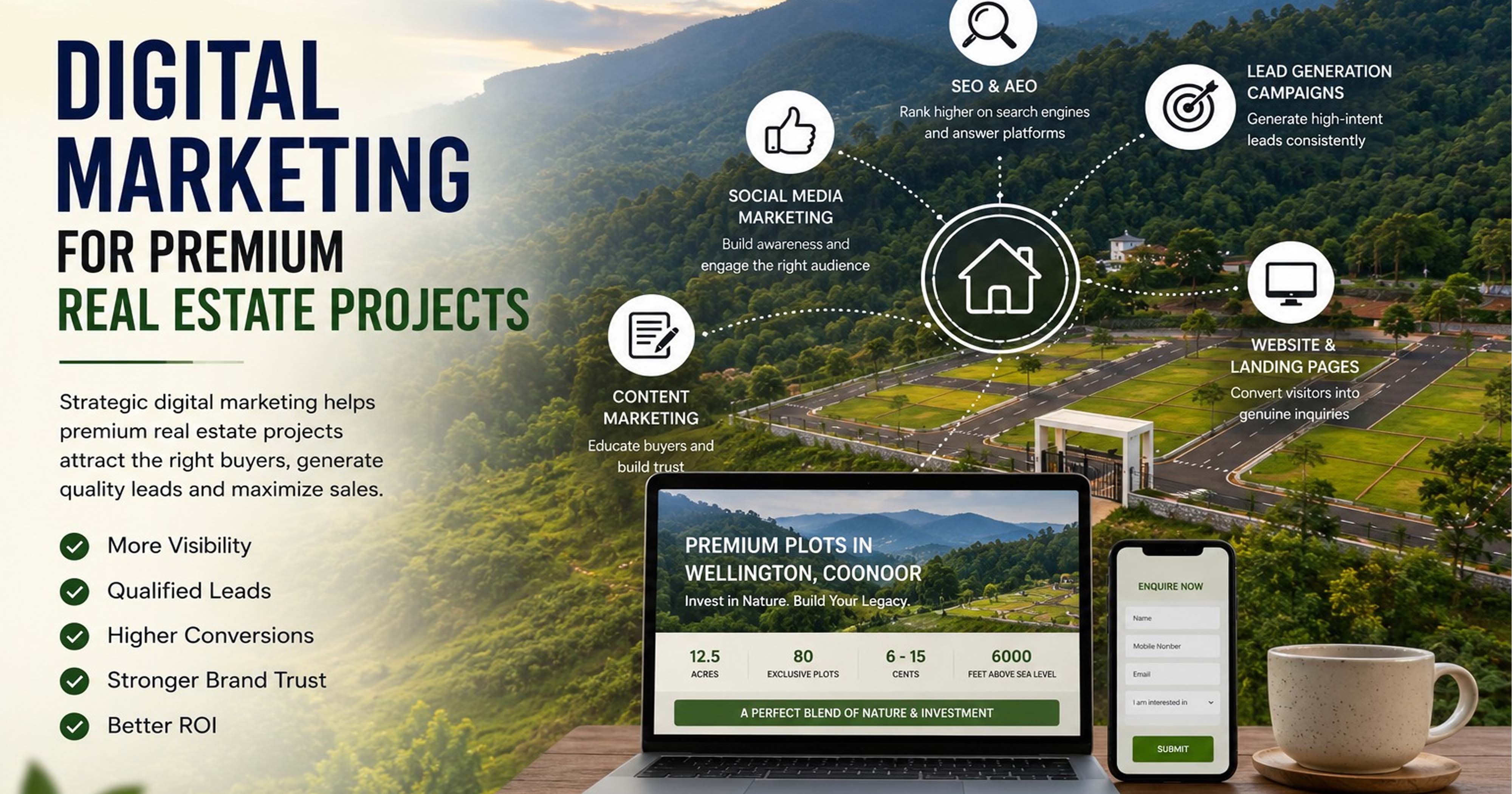 Digital Marketing for Premium Real Estate Projects
