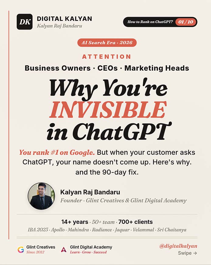 Digital Kalyan carousel — Open ChatGPT. Ask About YOUR Industry.