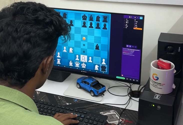 Glint Creatives team members engaged in indoor team games during the GEMS 2025 employee engagement event