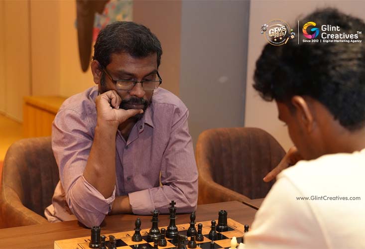 Glint Creatives employees enjoying outdoor 
          sports  activities during the GEMS 2025 team building event