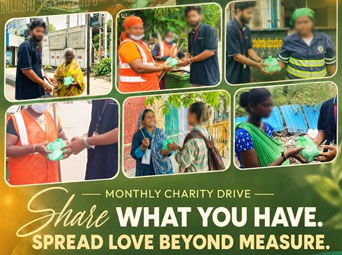 Monthly Charity Drive by Glint Creatives | Glint4Good Community Initiative